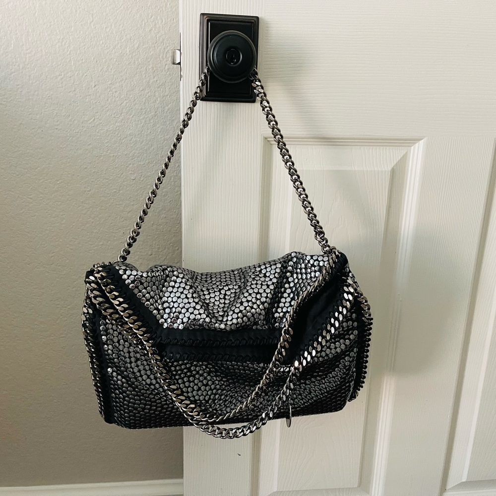 🌟🌟SOLD🌟🌟Stella McCartney Falabella Studded Foldover Bag